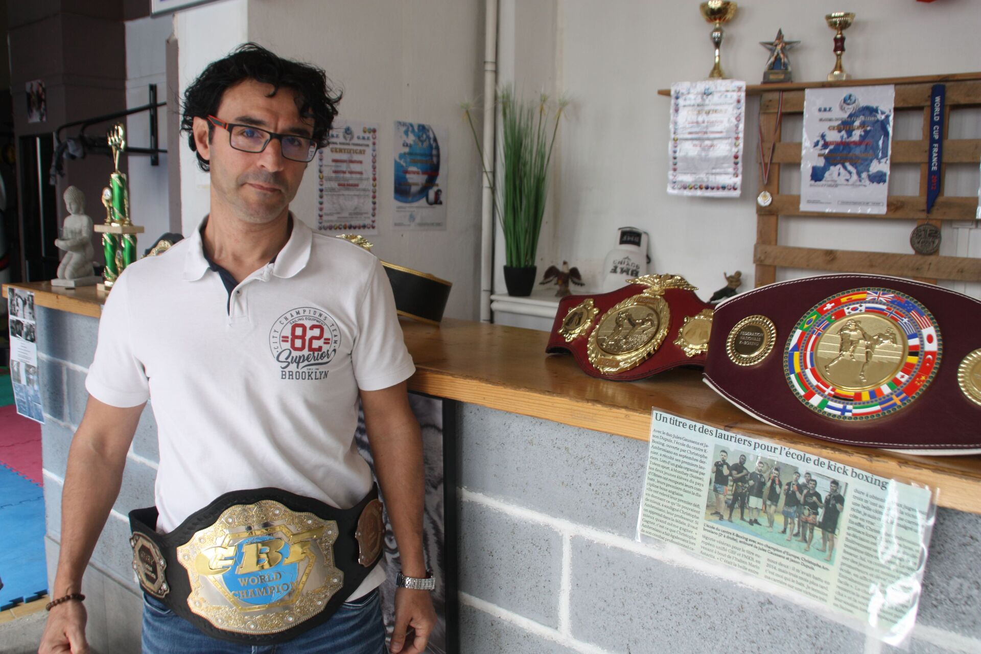 Christophe Ambrosiano a rajouté le titre de champion du monde à son impressionnant palmarès.