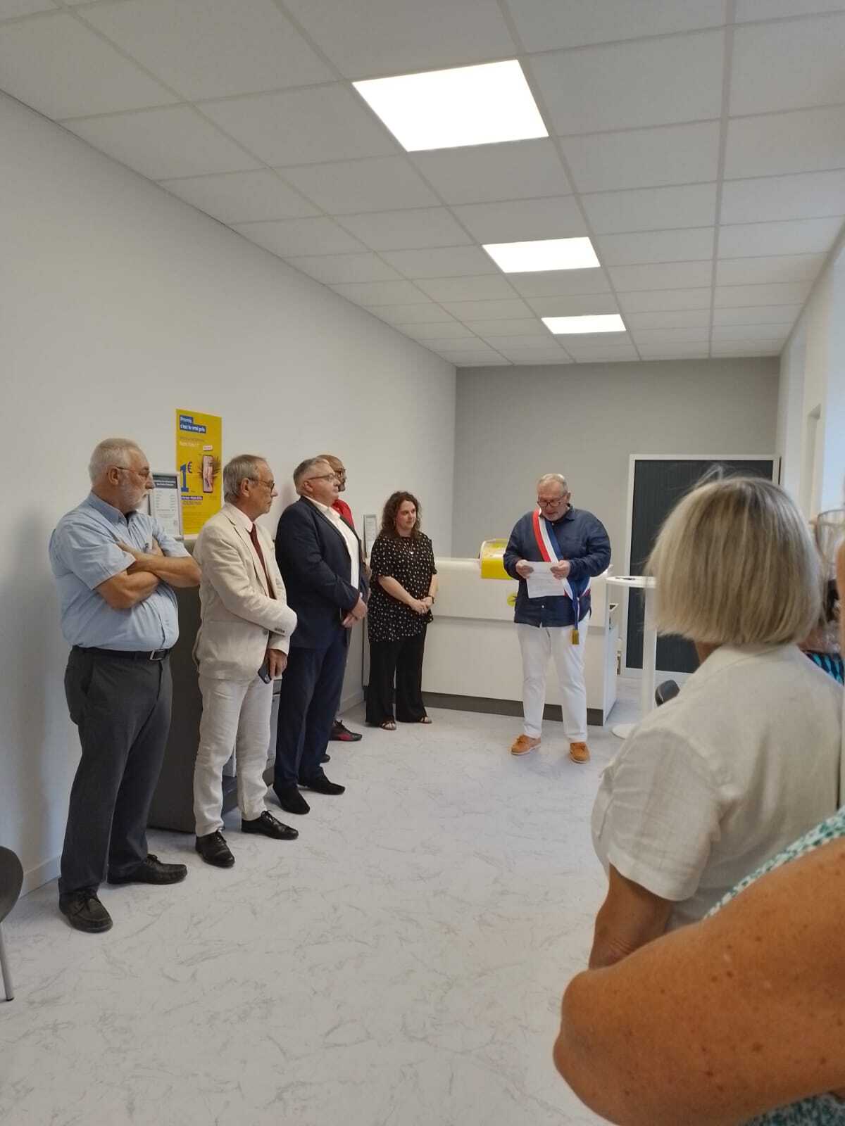 Inauguration agence postale communale 01/09/2023